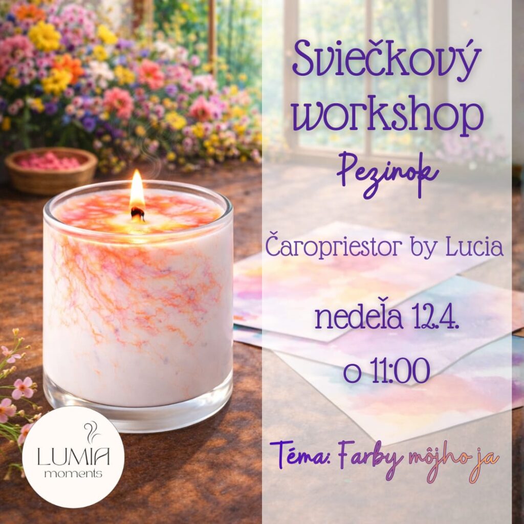 Sviečkový workshop v Pezinku