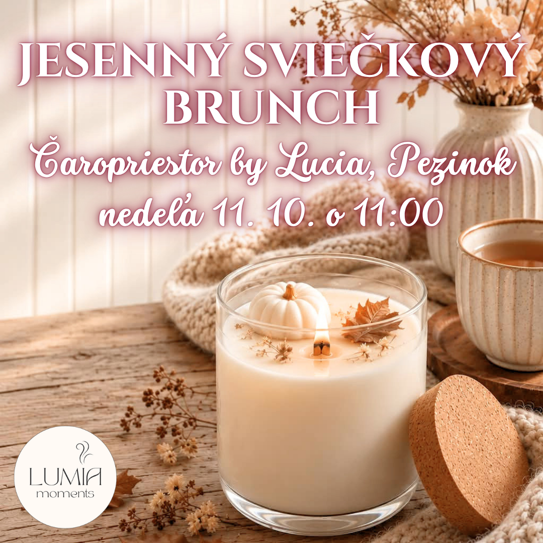 Jesenný sviečkový workshop v Pezinku